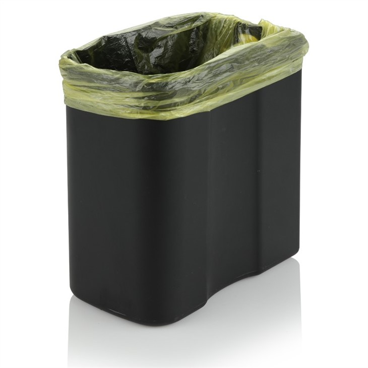 Hotel Bathroom 6L Pedal Dustbin Trash Can With Lip