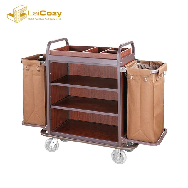 Direct Supply Hotel Housekeeping Trolley Room Cleaning Service Cart