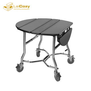 Hotel Folding Food Hot Box Dining Room Service Tables