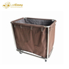 Hotel Working Vehicle Housekeeping Carts Linen Laundry Trolley