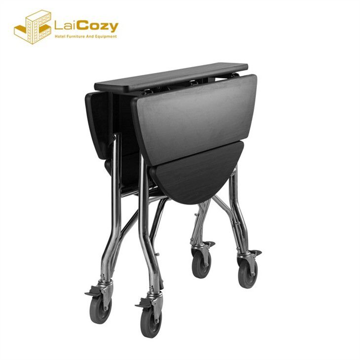 Hotel Folding Food Hot Box Dining Room Service Tables 