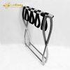 Stainless Steel Hotel Folding Luggage Rack Room Luggage Stand