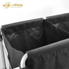 Stainless Steel Collection Laundry Cart Folding X Hotel Linen Trolley