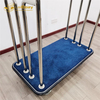 Hotel Equipment 304 Stainless Steel Concierge Bellhop Luggage Trolley Cart