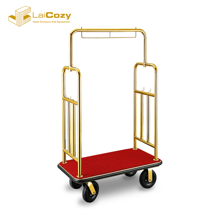  Bellman Trolleys Are Widely Used in Hotel