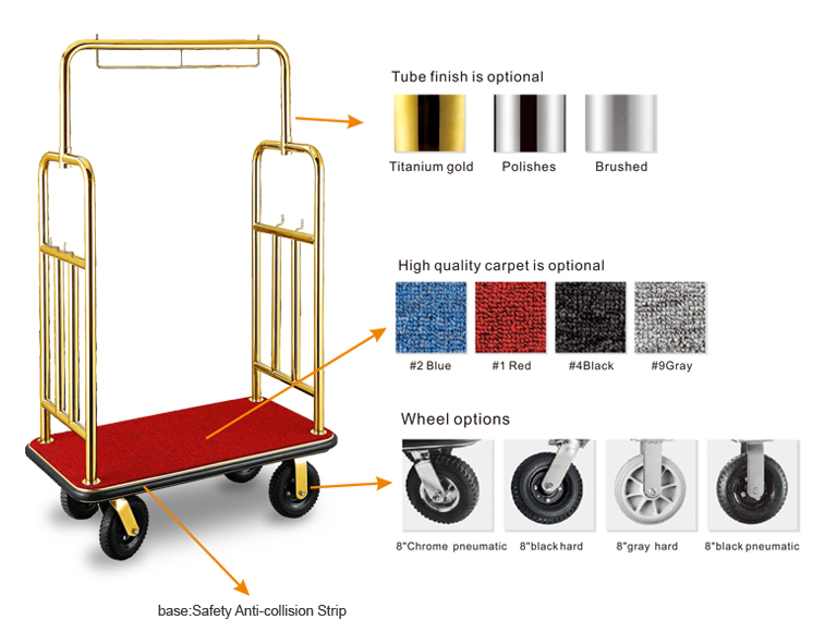 Bell Boy Luggage Trolley Cart (6)