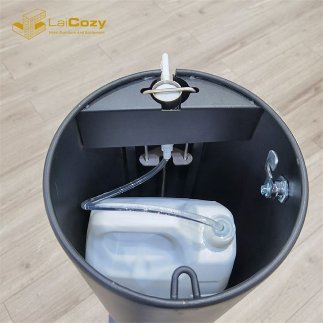 Gym Touch Free Foot Pedal Activated Hand Sanitizer Dispenser Station