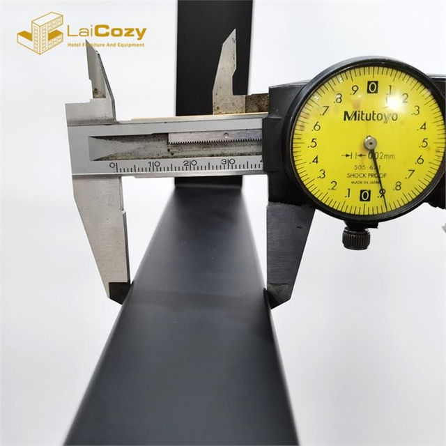  Black Painted Steel Delux Bellman's Cart Hotel Luggage Trolley