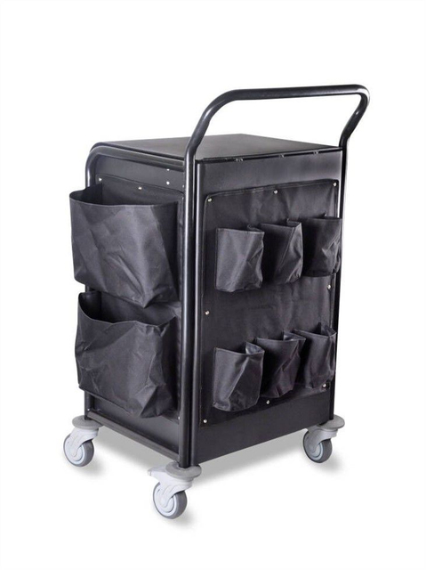 Hotel Mini Aluminum Housekeeping Trolley Maid Cart 