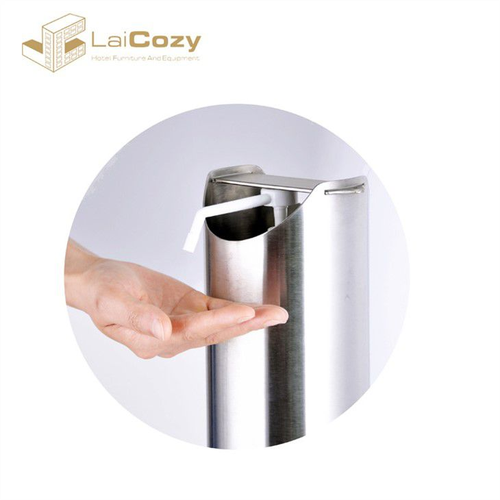 5L Foot Operated Sensor Controlled Hand Sanitizer Dispenser Stand