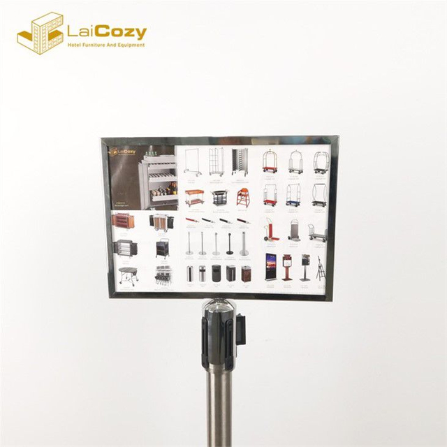 Hotel Sign Board Coffee Shop Portable Advertising A4 Sign Stand