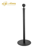 Concert Crowd Control Barrier Stanchion Ropes And Post with Sign