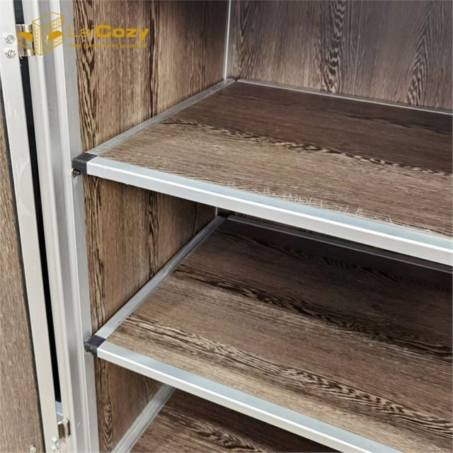 Hotel Guest Room Service Aluminum Housekeeping Trolley Maid Cart