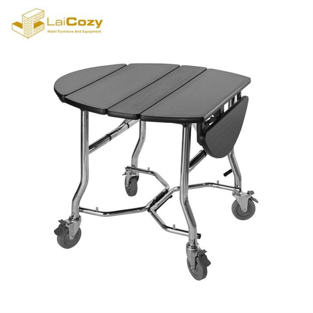 Hotel Folding Food Hot Box Dining Room Service Tables 