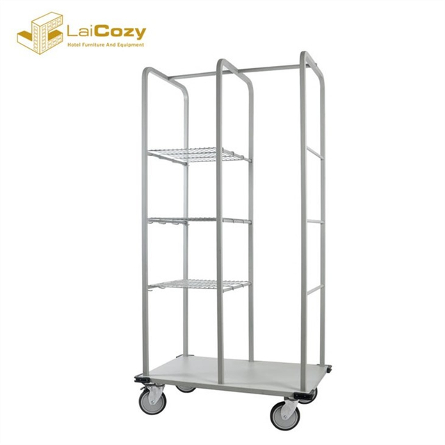 Stainless Steel Multi-function Hotel Clothing Garment Rack