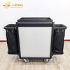 Aluminum Housekeeping Carts Linen Trolley Service Cart For Sale