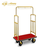 Hotel Golden 304 Stainless Steel Bellboy Luggage Trolley Cart